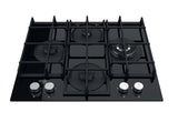 Placa a Gás Hotpoint HAGS 62F/BK | 59,6 cm | 4 Zonas | Preto