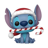 Funko Pop! Figura de Vinyl Disney Lilo & Stitch: Stitch with Candy Cane - 1502