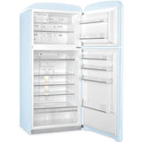 Frigorífico com Congelador Smeg FAB50RPB | 187,5x80,4x81 cm | 343 L | G | Azul