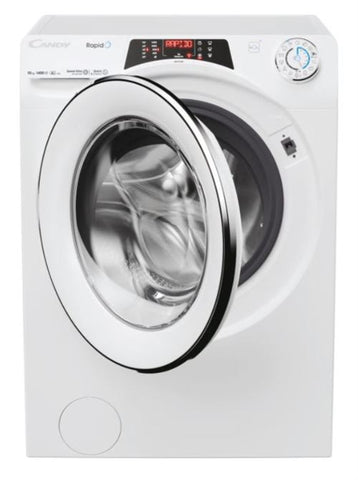 Máquina de Lavar Roupa Candy RO 4106DWMC7/1-S | 10 Kg | 1400 RPM | A | Branco