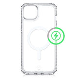 Capa Itskins Hybrid R Clear com MagSafe para Apple iPhone 14 Pro Max - Transparente