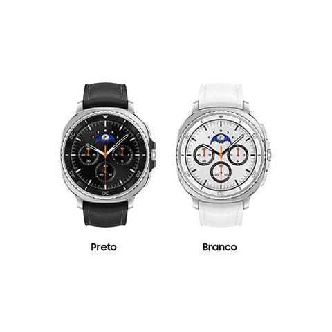 Smartwatch Samsung Galaxy Watch8 Classic 46mm - Prateado/Preto