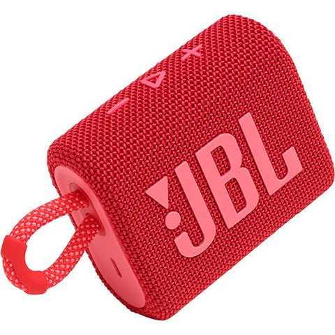 Coluna Portátil Bluetooth JBL GO 3 - Vermelho