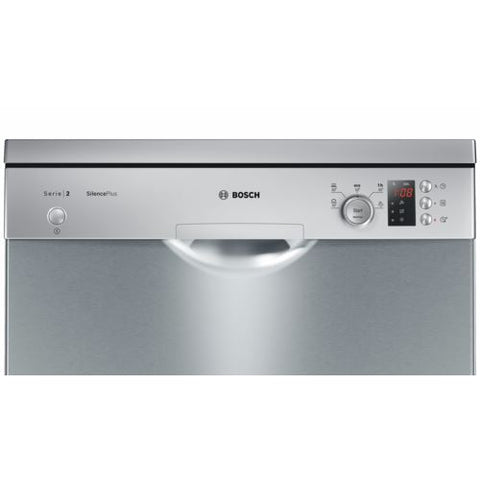 Máquina de Lavar Loiça Bosch SMS25AI05E | 12 talheres | 60 cm | E | Aço inoxidável