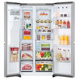 Frigorífico Americano LG GSLE91MBAC | 179x91,3x73,5 cm | 628 L | C | Inox