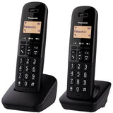 Telefone sem Fios Panasonic DECT KX-TGB612 Duo Preto