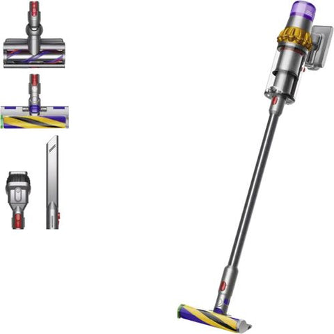 Aspirador Vertical Dyson Cyclone V15 Detect Absolute- Amarelo/Níquel