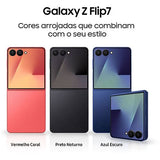 Samsung Galaxy Z Flip7 - 256GB - Azul Escuro