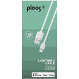 Cabo de Dados Cellularline Ploos Lightning USB 100cm Branco