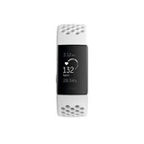 Pulseira Fitness Fitbit Relógio Fitness Charge 3 Branco/Grafite