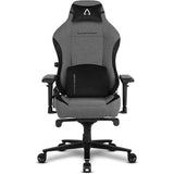 Cadeira Gaming Alpha Gamer Galaxa - Cinzento | Preto