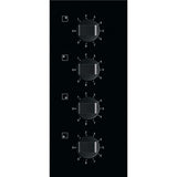 Placa de Vitrocerâmica Zanussi ZHRN640K | Elétrica | 59 cm | 4 Zonas | Preto