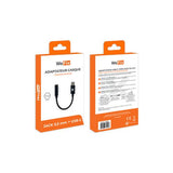 Adaptador USB-C para Jack 3.5mm WeFix - Preto