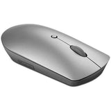 Rato Bluetooth Lenovo 600 Silent - Prateado
