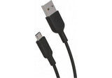 Cabo USB Muvit USB-A / Micro-USB C 20 cm Preto