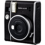 Máquina Fotográfica Instantânea Máquina Fotográfica Instantânea Fujifilm Instax Mini 40 - Preto