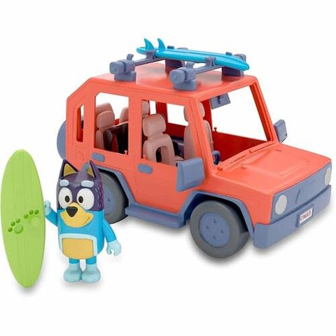 Figura Bluey e Todo-o-Terreno Family Cruiser