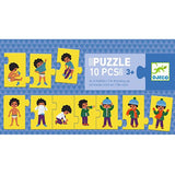 Puzzle Estou a Vestir-me - 10 Peças - Djeco
