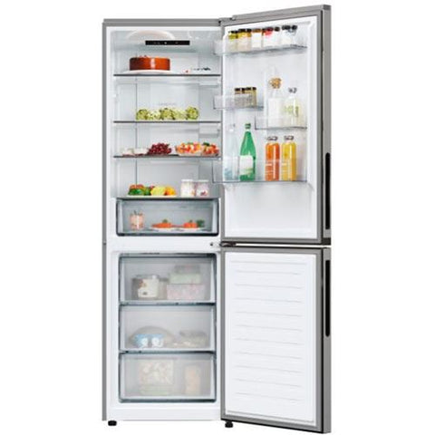 Frigorífico Combinado Candy CNCQ2T618EX | 185x59.5x66.7 cm | 355 L | E | Inox