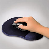 Tapete de Rato Hama Ergonómico Apoio Gel Azul 54778
