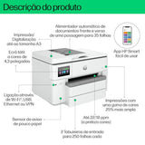 Impressora A3 Multifunções HP Officejet Pro 9730E - Elegível para o Instant Ink