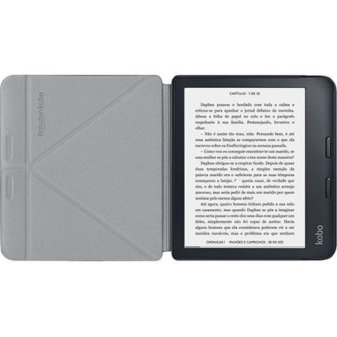 Capa Kobo Sleep Cover Stand para Kobo Libra 2 - Preto