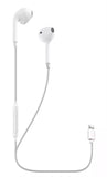 Auriculares Cellularline Stereo com Micro Eagle Lightning Branco