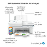 Impressora Multifunções HP Jato de Tinta Deskjet 4130e | Cores | A4 | Wi-Fi | USB | Instant Ink | 26Q93B