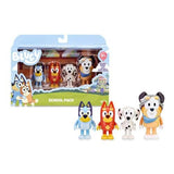 Figuras Bluey Pack School ou Pack Family - Pack de 4 Unidades - Envio Aleatório