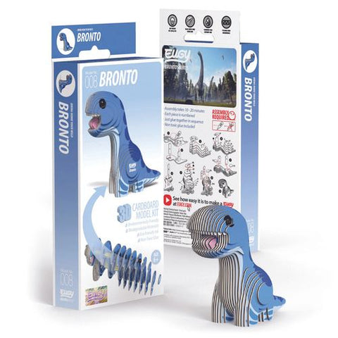 Maquete 3D de Brontossauro - Nature & Découvertes