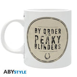 Caneca Peaky Blinders By Order Of 320ml - Abystyle