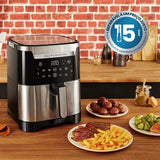 Air Fryer Moulinex 6,5L - Inox - Outlet - Grade A