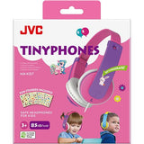 Auscultadoores Infantis com Fio JVC HA-KD7PN-E - Rosa e Roxo