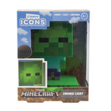 Lâmpada 3D Minecraft: Zombie