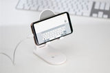 Suporte Mesa Smartphone Cellularline Table Stand Branco