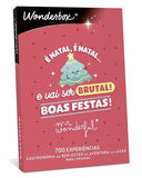 Lifecooler - É Natal, É Natal….Boas Festas! Mr Wonderful Wonderbox: Gastronomia ou Bem-Estar ou Aventura ou Lazer | 2 Pessoas