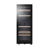 Cave de Vinho Haier HWS79GDG | 127x49,5x58 cm | 79 Garrafas | G | Preto