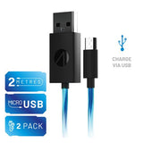 Cabos Carregamento 2m Twin Pack PS4