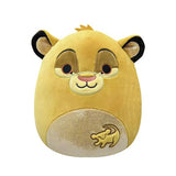 Peluche Squishmallows Disney: Rei Leão 20cm - Toy Partner - Envio Aleatório