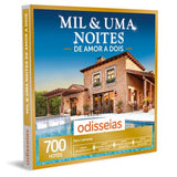 Pack Presente Odisseias - Mil & Uma Noites de Amor a Dois | Experiência 1 Noite | Opção Pequeno-Almoço | 2 Pessoas