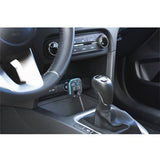 Transmissor FM Bluetooth / Carregador USB / USB-C 20W - Preto