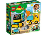 LEGO Duplo 10931 Camião E Escavadora De Lagartas