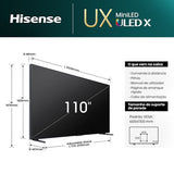 Smart TV Hisense 110 4K UHD Mini-LED 110UXNQ - 279 cm