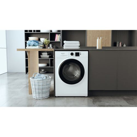 Máquina de Lavar Roupa Hotpoint NS 722U WK SPT N | 7 Kg | 1200 RPM | E | Branco