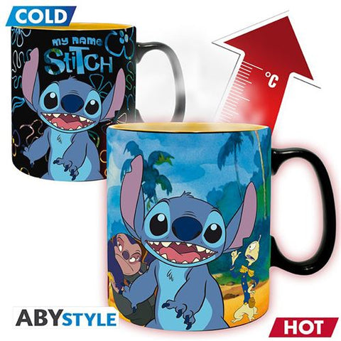 Caneca Muda de Cor Disney: Lilo & Stitch 460ml - ABYstyle