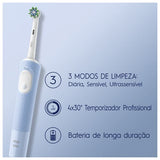 Escova de Dentes Elétrica Oral-B Vitality Pro - Azul