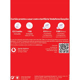 Cartão SIM Vodafone Easy Go 2.5