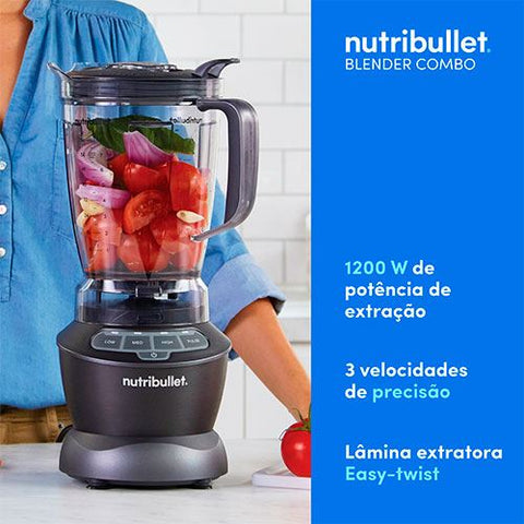 Liquidificadora Nutribullet Blender Combo NBF500DG