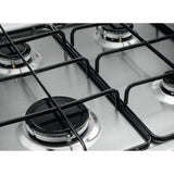 Placa a Gás Zanussi ZGH62417XA | 59.4 cm | 4 Zonas | Aço inoxidável