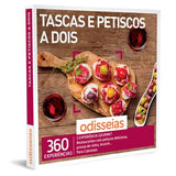 Pack Presente Odisseias - Tascas e Petiscos a Dois | Experiência Gourmet | 2 Pessoas